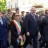 La prima volta di Foti al corteo 'La liberta' merito di una parte'